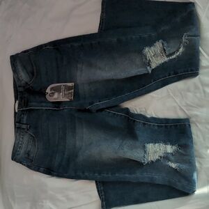 Kendall & Kylie Couture High-Rise Straight Jeans NWT